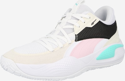 Pantofi sport 'Court Rider Summer Days' PUMA pe bej / verde pastel / roz pastel / negru / alb, Vizualizare produs