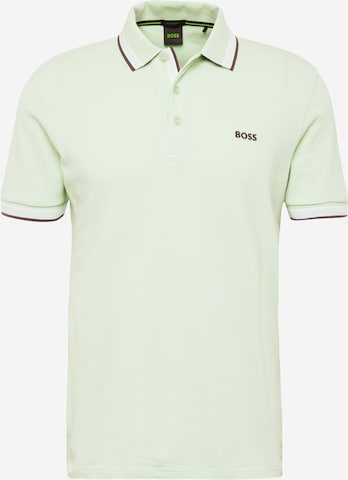 BOSS Green - Camisa 'Paddy' em verde: frente