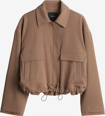 SomedayPrijelazna jakna 'Nousa' - smeđa boja: prednji dio