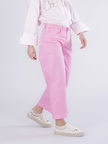 CAFè NOIR Regular Jeans in Roze