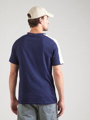 Sergio Tacchini Μπλουζάκι 'CARLO' σε μπλε: πίσω