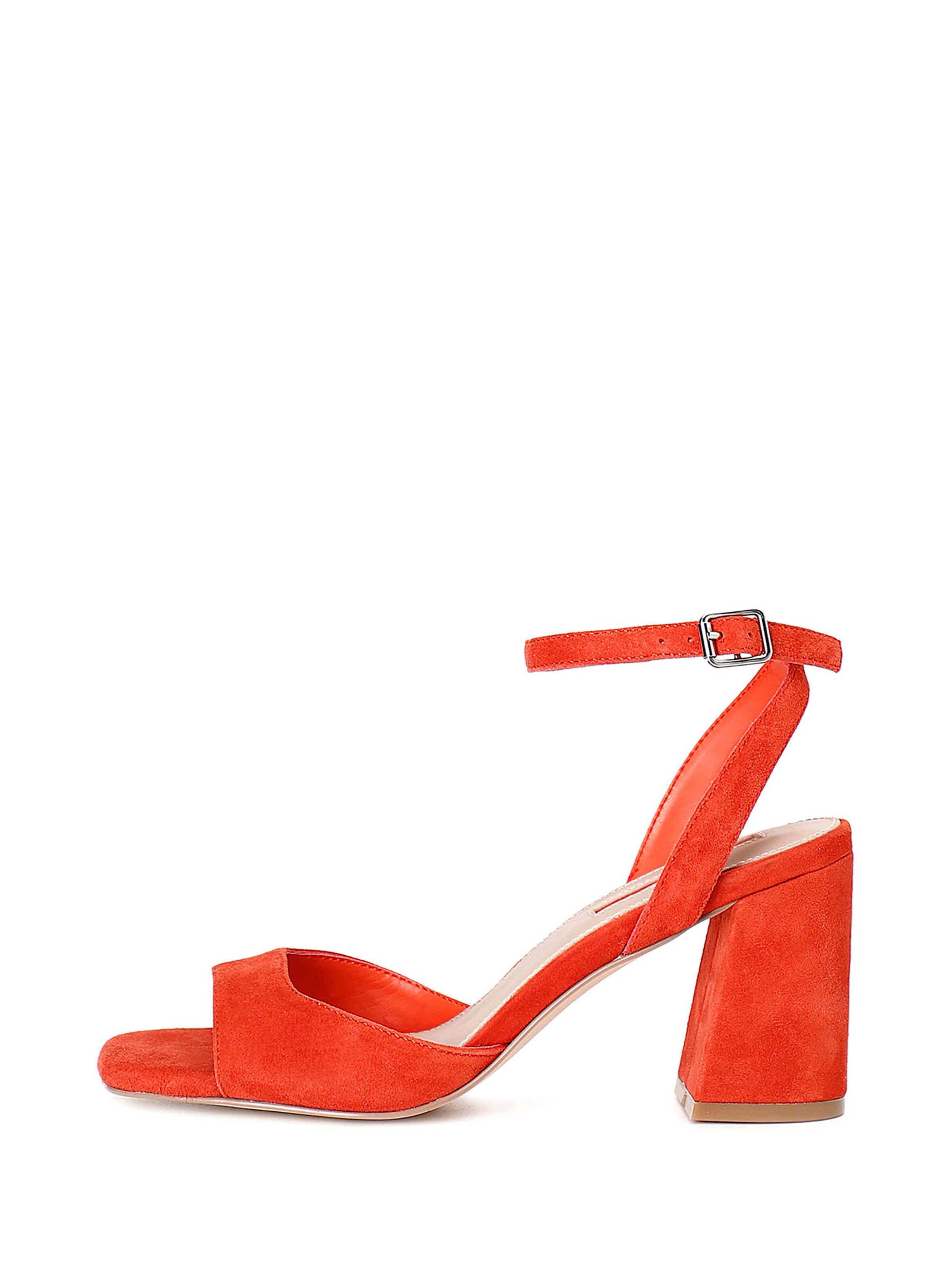 CAFè NOIR Sandaal in Rood: voorkant