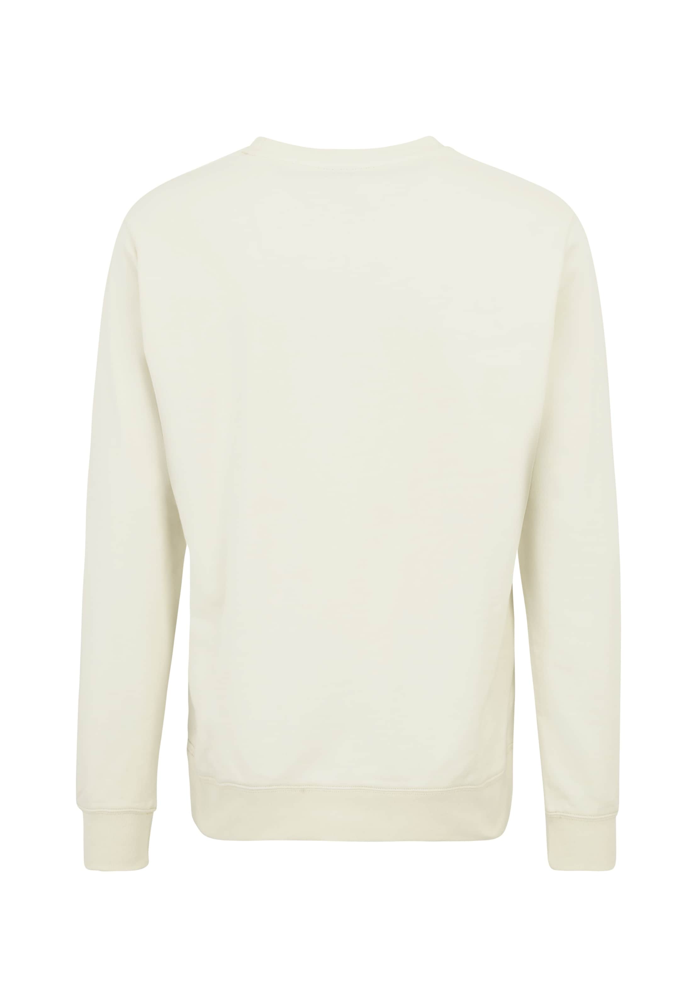 Oldskull Sweatshirt 'Plain Basic' in Weiß