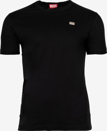 T-Shirt DIESEL en noir : devant