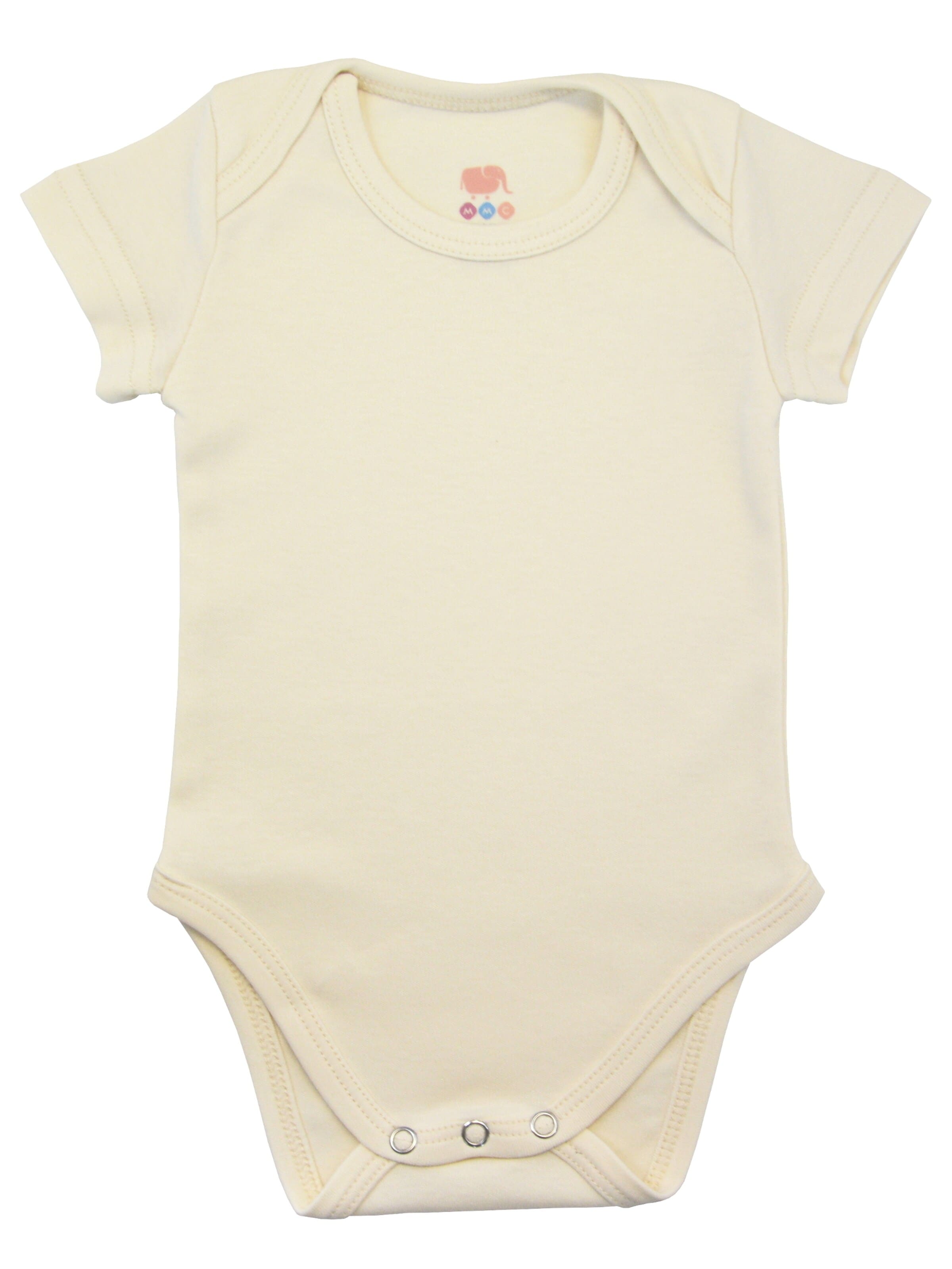 M.M.C. Romper/Bodysuit 'Body Kurzarm' in Beige