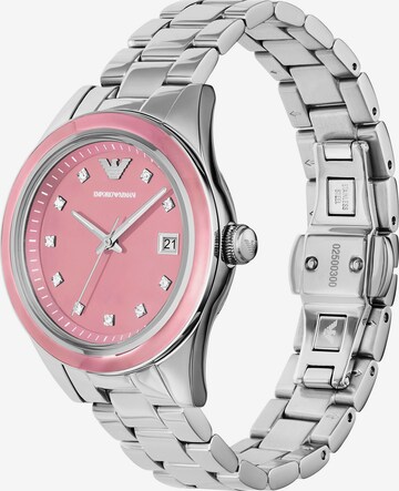 Emporio Armani Analog Watch in Pink: front