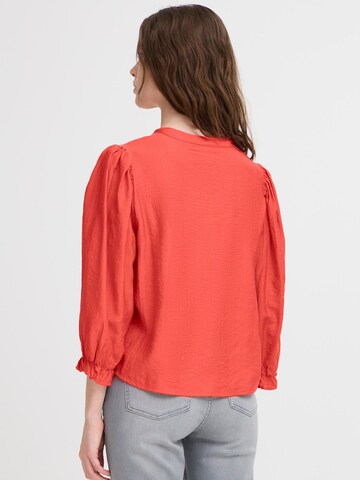 Camicia da donna 'IXWilma' di ICHI in rosso