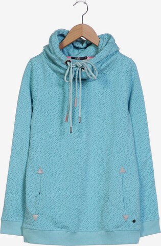 CECIL Sweatshirt & Zip-Up Hoodie in S in Blue: front