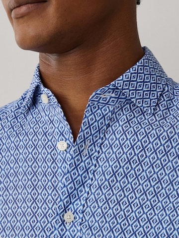 Hackett London Regular fit Button Up Shirt 'Clay' in Blue