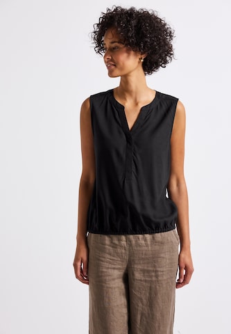STREET ONE Bluse in Schwarz: Vorderseite