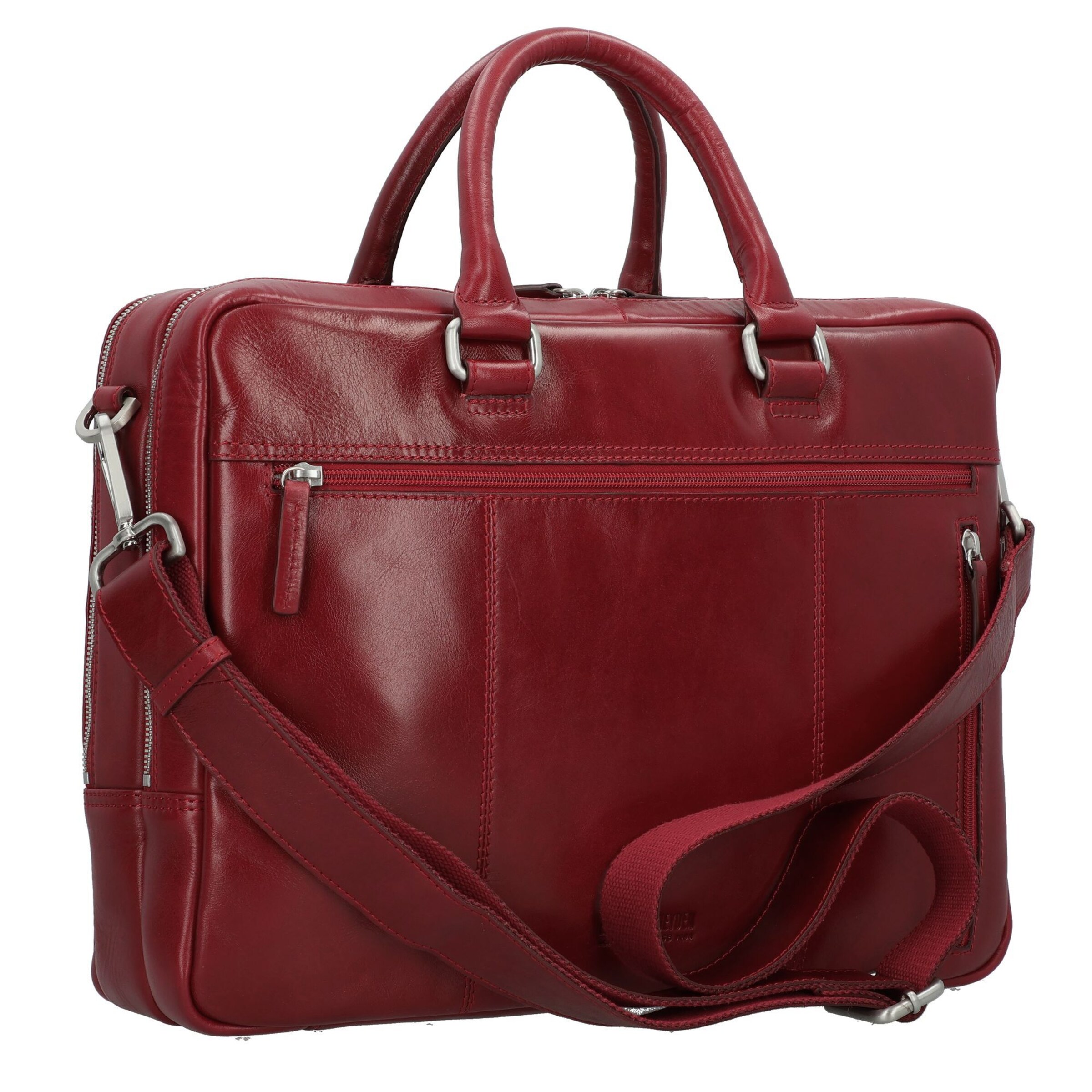 LEONHARD HEYDEN Document bag 'Cambridge' in Red