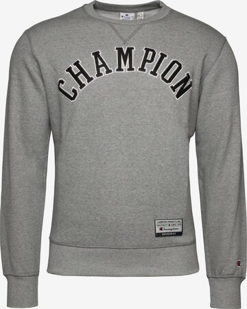 Champion Authentic Athletic Apparel Sweatshirt in Grey: front