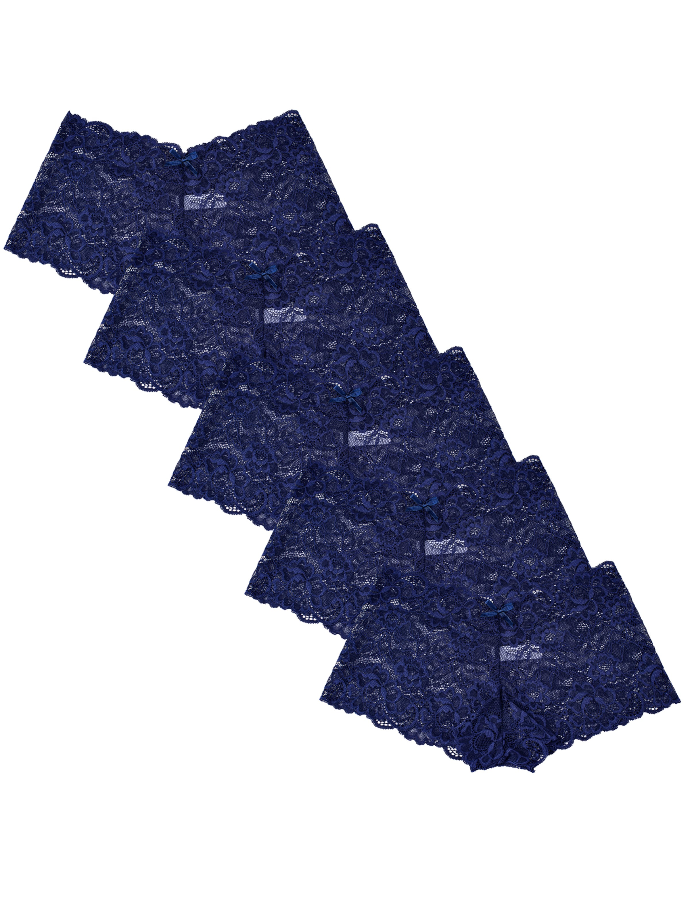 Panty di Yenita in blu: frontale