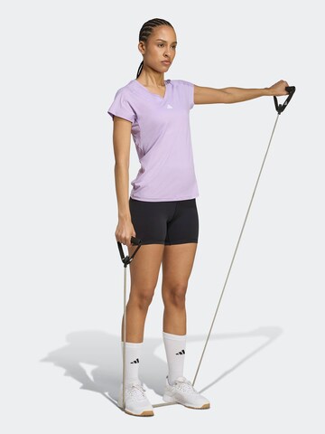 ADIDAS PERFORMANCE Performance shirt 'Train Essentials' in Purple: front