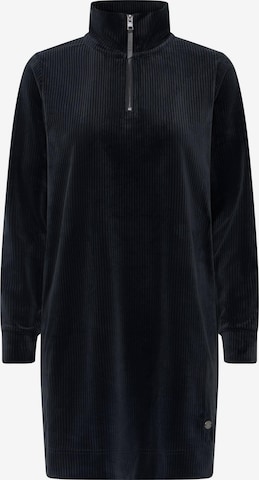 Oxmo - Vestido ' OXEBBA HALFZIP ' en negro: frente