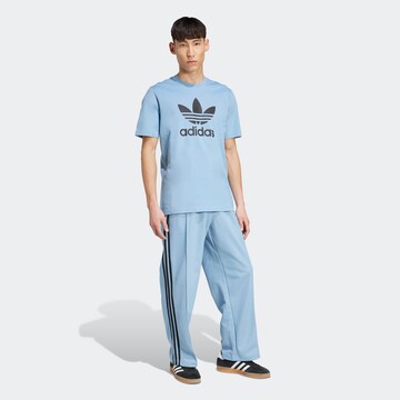ADIDAS ORIGINALS Тениска 'Adicolor Trefoil' в синьо