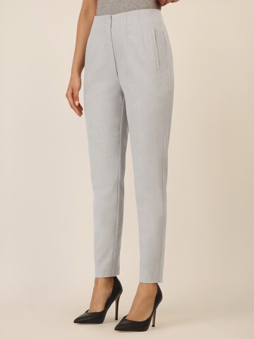 APART Regular Pants in Grey: front