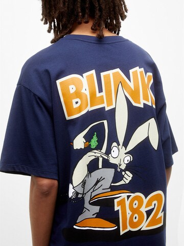 Pull&Bear T-Shirt in Blau