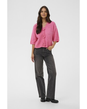 Cardigan 'Rosie' Kaffe en rose