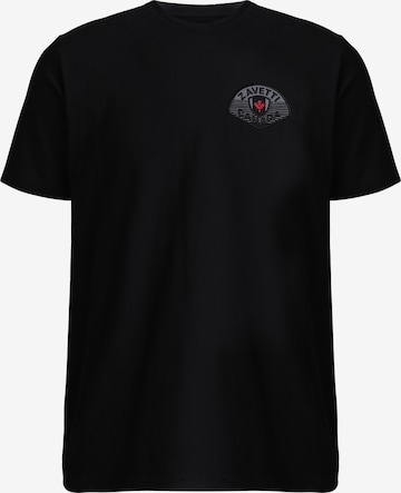 Zavetti Canada - Camiseta 'Botticini Compatto' en negro: frente