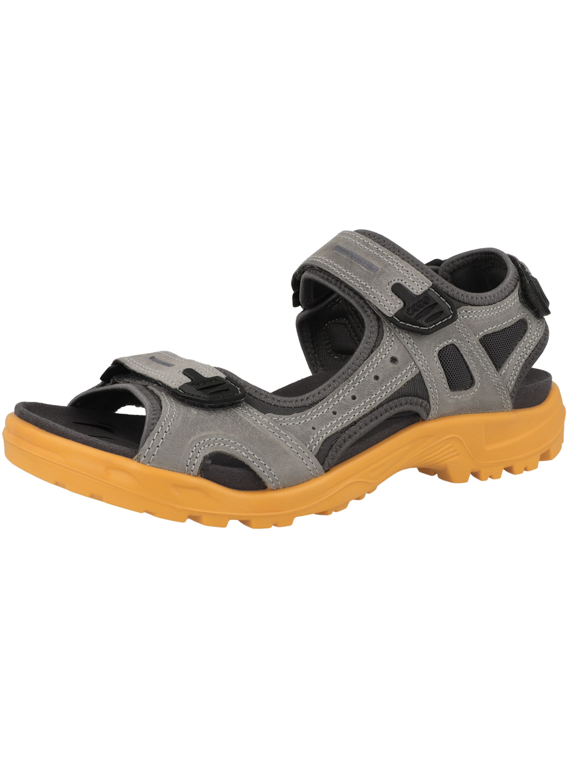 ECCO - Sandálias de trekking 'Offroad Yucatan' em cinzento: frente