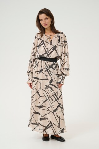 Kaffe Rok 'Archy' in Beige