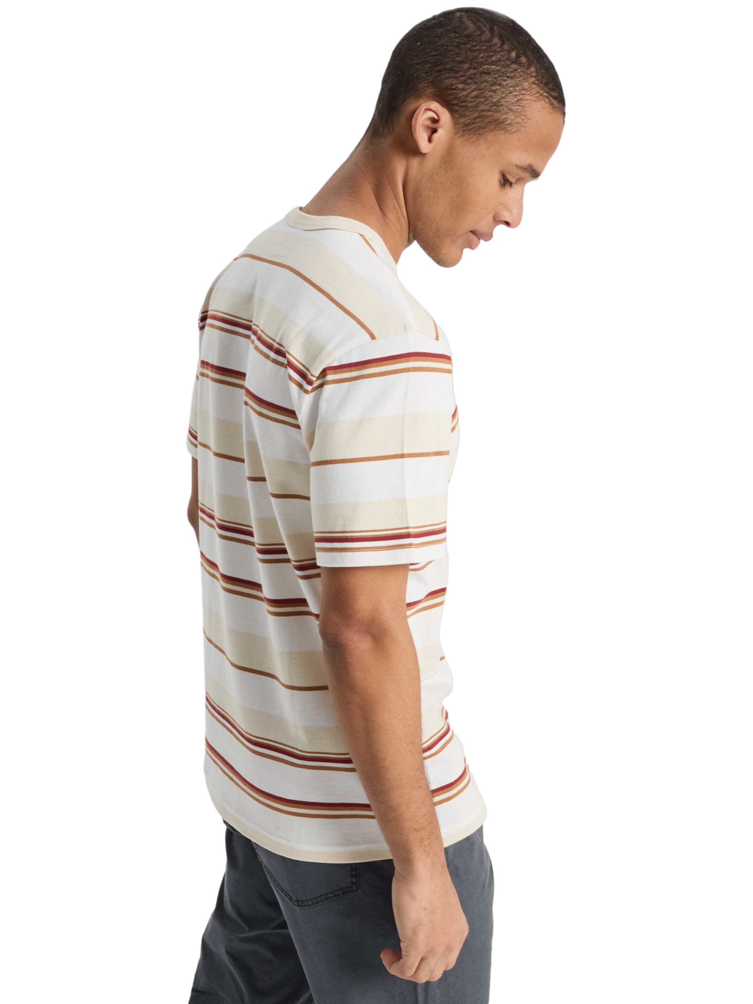 QUIKSILVER T-Shirt 'Lekoni' in Beige