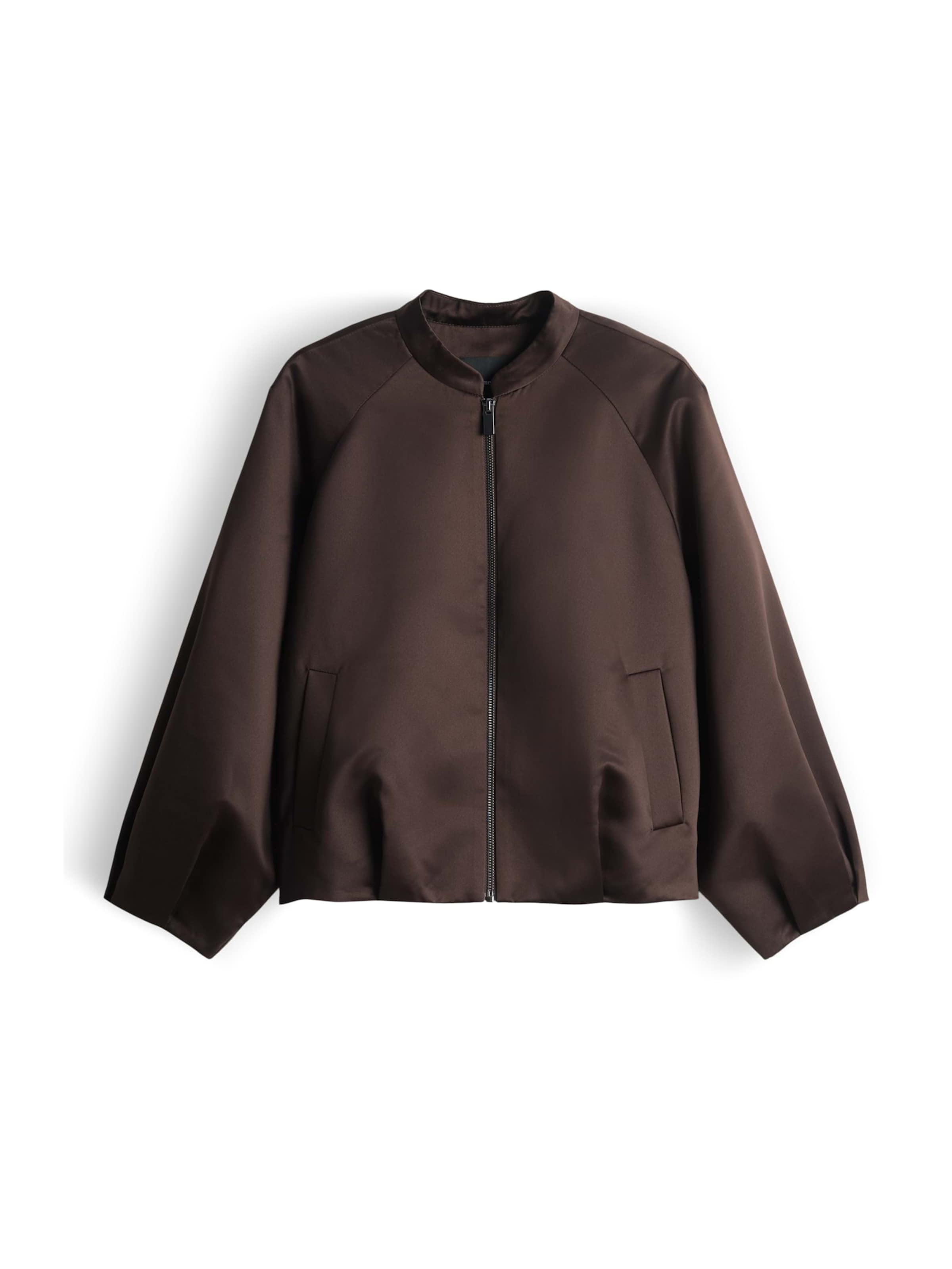 Someday Between-season jacket 'Noriella' in Brown: front