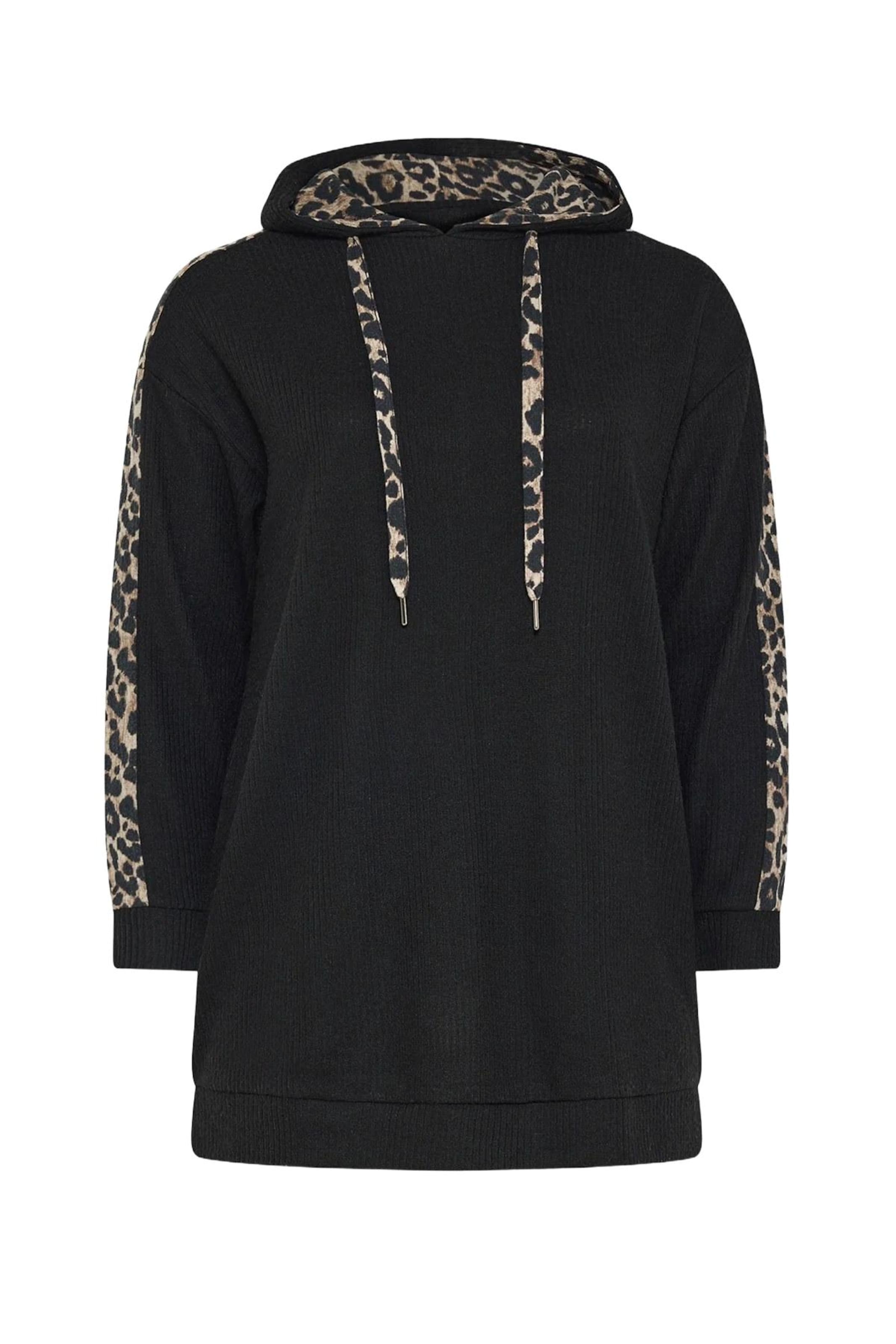 Shape Of You Sweatshirt in Schwarz: Vorderseite