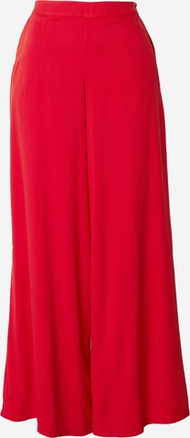 Givn Berlin Wide leg Broek in Rood: voorkant