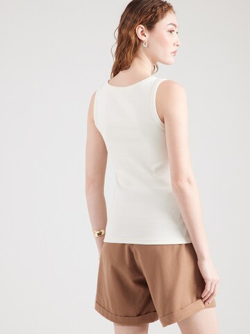 monari - Top en blanco
