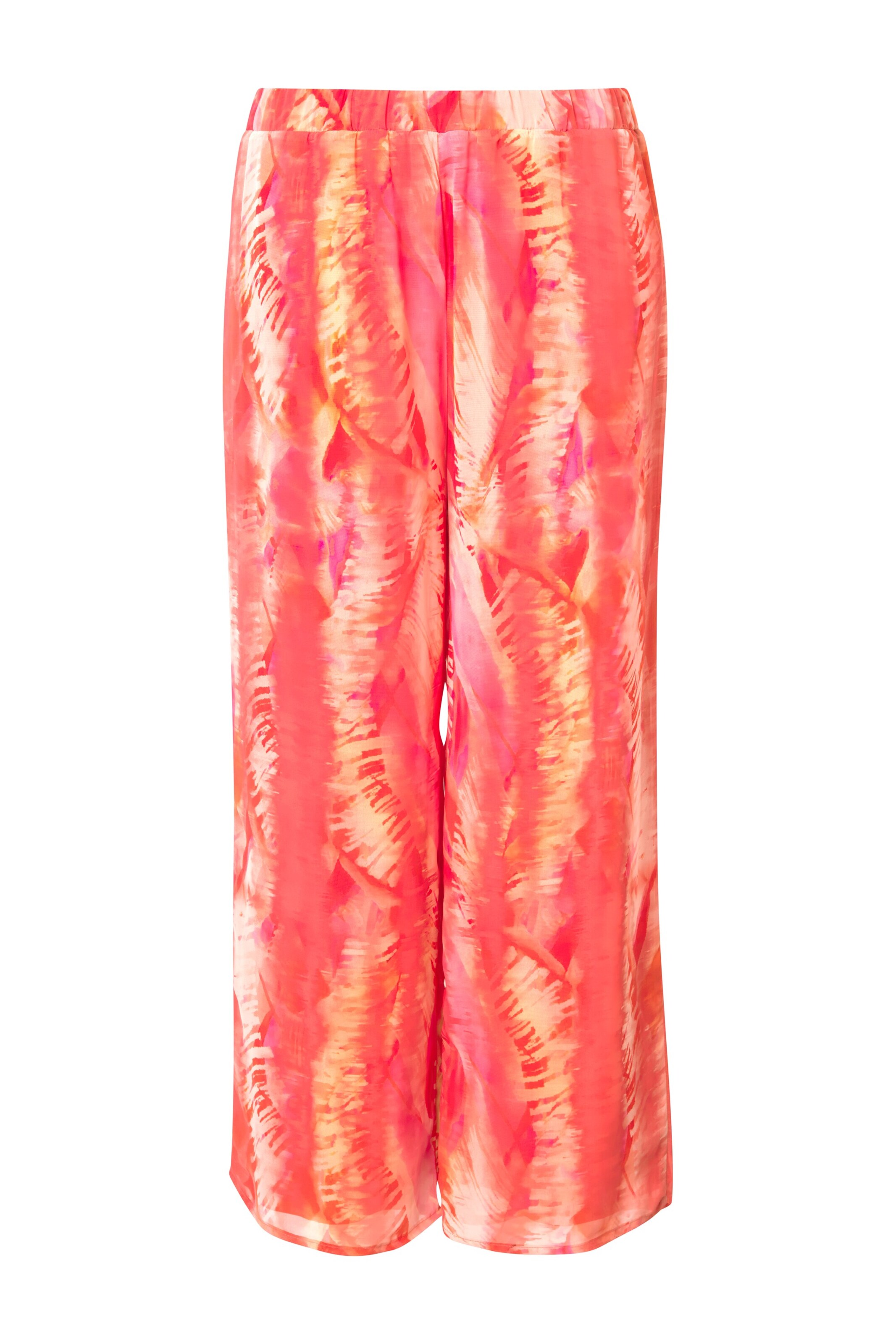 Ulla Popken Loosefit Broek in Oranje: voorkant