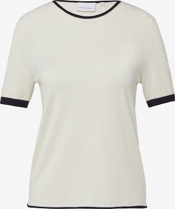 COMMA Strickpullover in Beige: Vorderseite