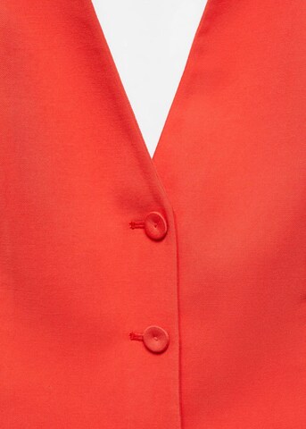 MANGO Gilet 'Tempo' in Rood