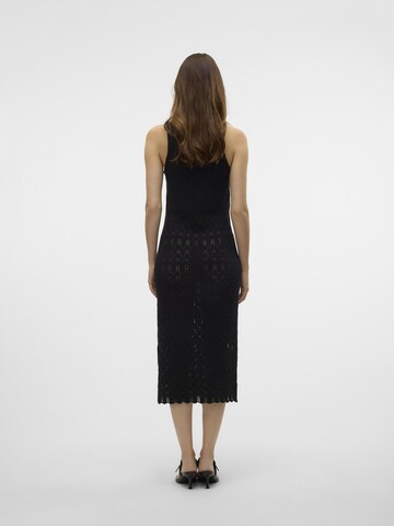 VERO MODA Gebreide jurk in Zwart
