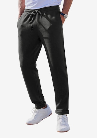 JOHN DEVIN Regular Pants in Black: front