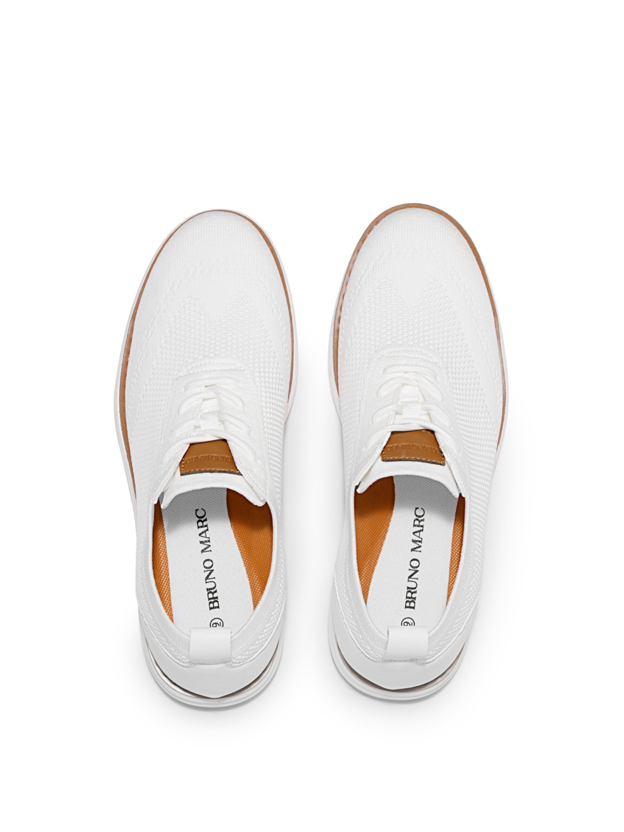 Bruno Marc Slip-Ons in White