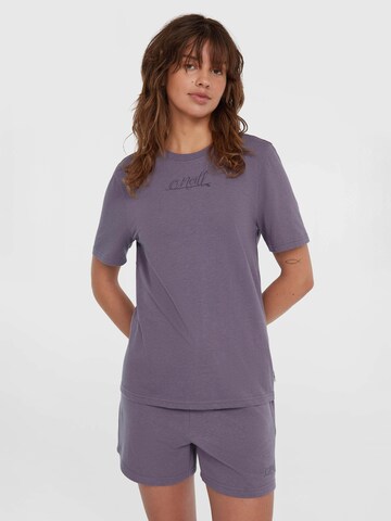 T-shirt 'Essentials' O'NEILL en violet : devant