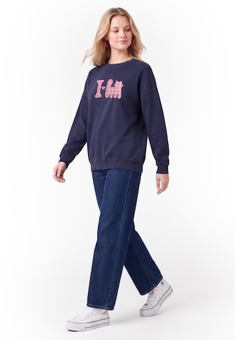 MYMO Sweatshirt in Blauw