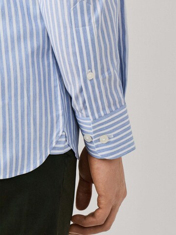 Hackett London Comfort fit Button Up Shirt in Blue
