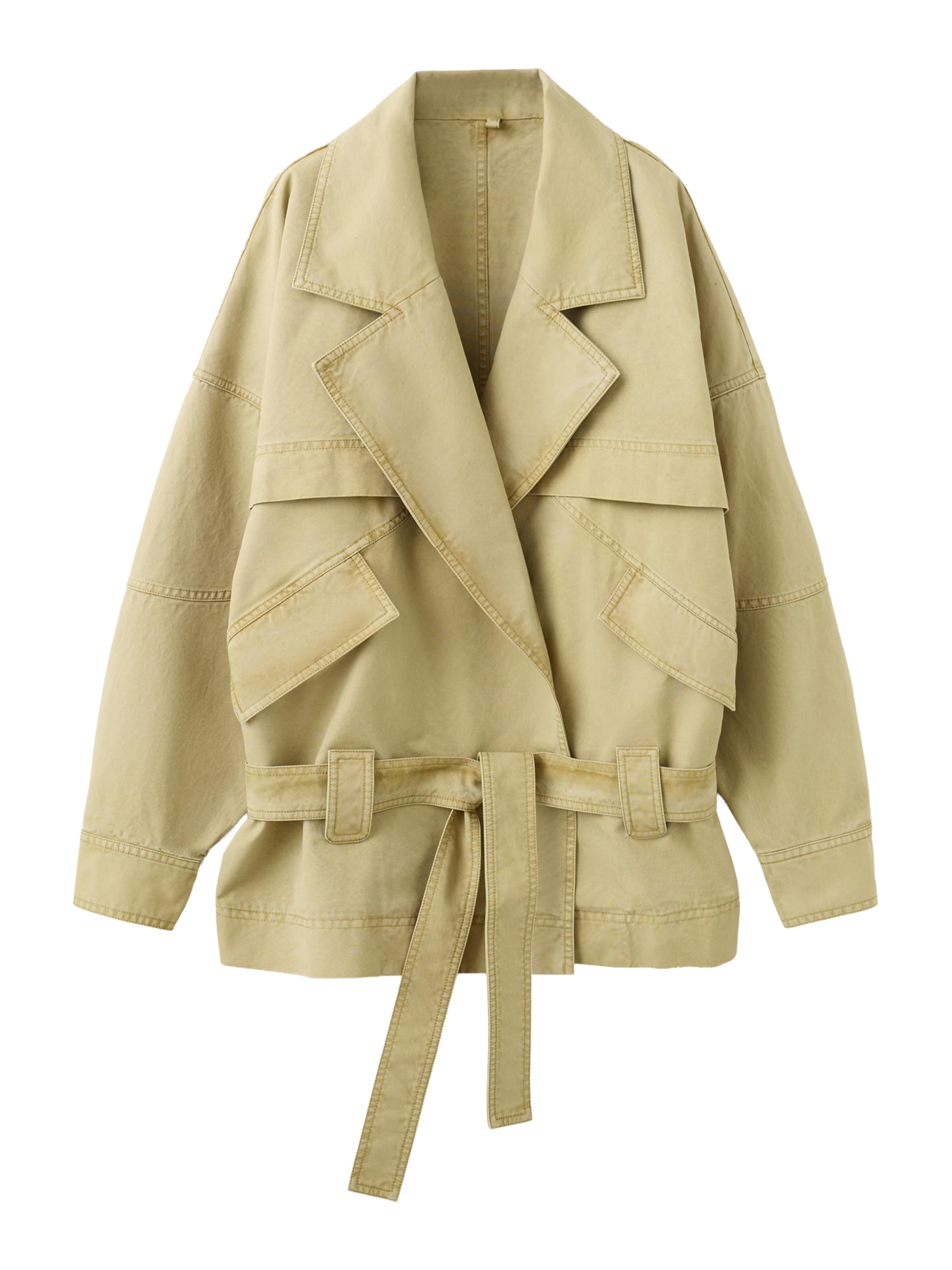 MANGO Between-seasons coat 'MERIT' in Brocade, Item view