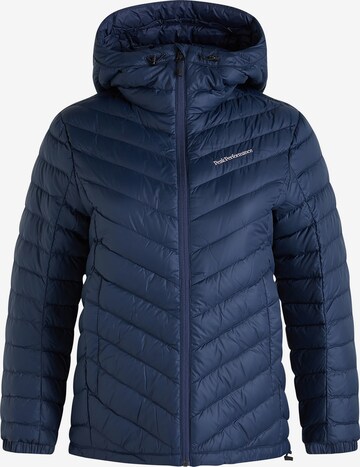 PEAK PERFORMANCE Outdoorjas 'Frost Down' in Blauw: voorkant