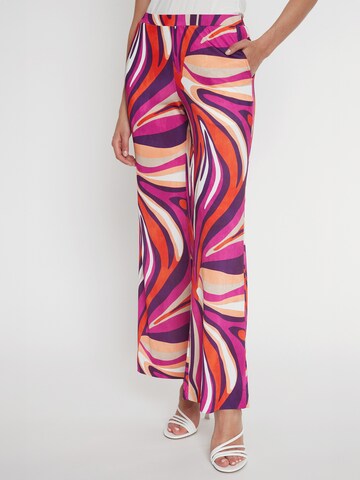 Ana Alcazar Wide leg Broek 'Prinara' in Gemengde kleuren: voorkant