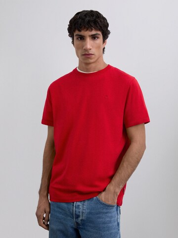 Scalpers Functioneel shirt ' ' in Rood: voorkant