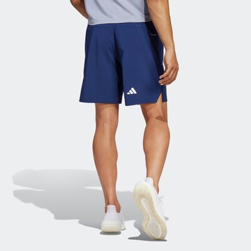 ADIDAS PERFORMANCE - regular Pantalón deportivo 'Train Icons 3-Stripes ' en azul