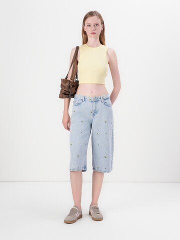 ONLY - Top 'ONLVILMA' en amarillo