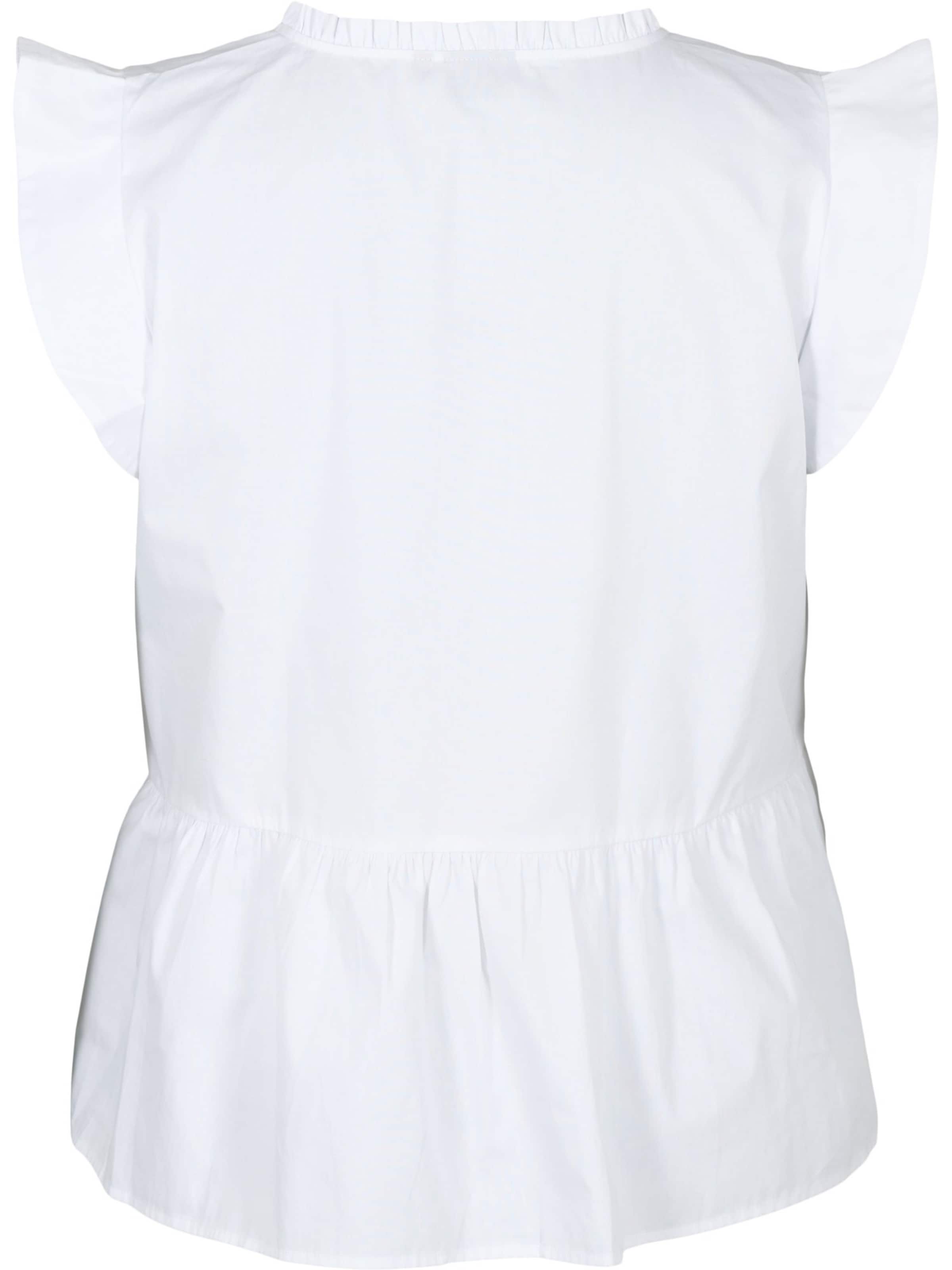 Zizzi Blouse 'EMA' in White