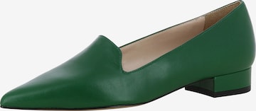 EVITA Classic Flats 'FRANCA' in Green: front