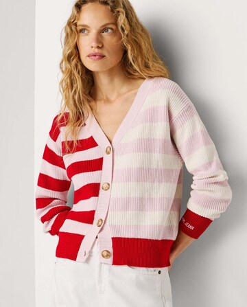 Pepe Jeans Knit cardigan 'Kimma' in Pink