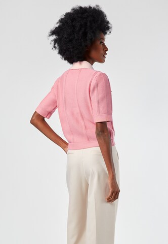 4funkyflavours Gebreid vest 'Keep Yourself Together' in Roze